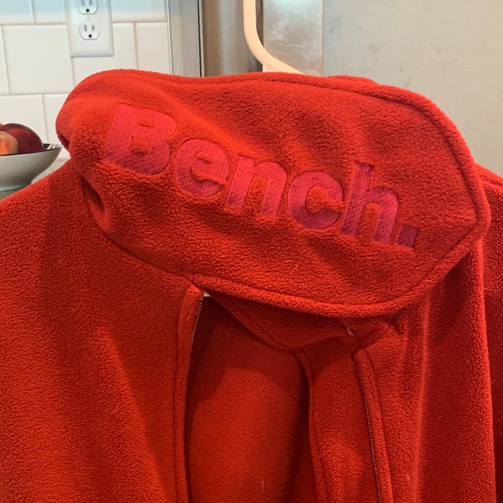 Bench Vibrant Red Fleece Jacket